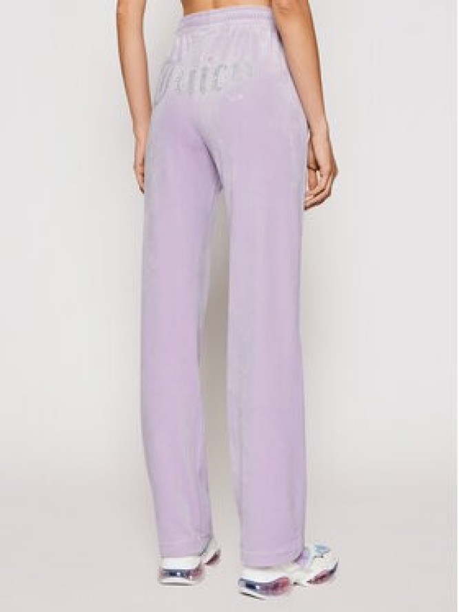 Juicy Couture Spodnie dresowe Tina JCAPW045 Fioletowy Regular Fit