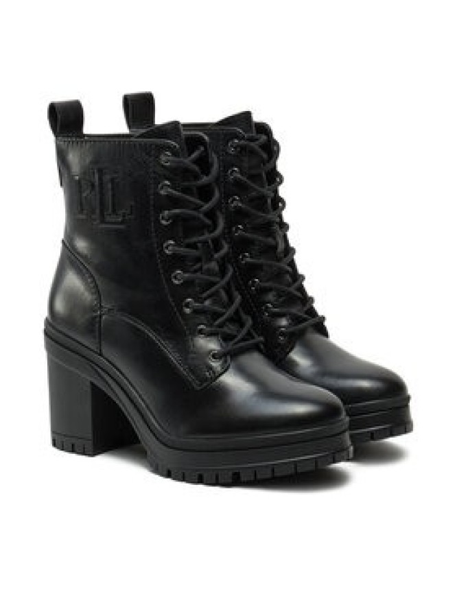 LAUREN RALPH LAUREN Trzewiki 802937826001 Czarny