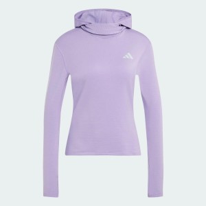 Bluza dresowa z kapturem adi365 Running Essentials Winterised Hooded Long Sleeve