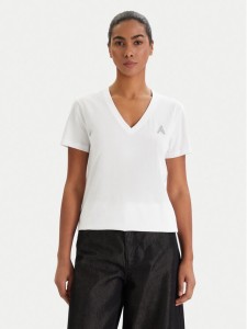 Armani Exchange T-Shirt XW002330 AF10356 U0002 Biały Regular Fit