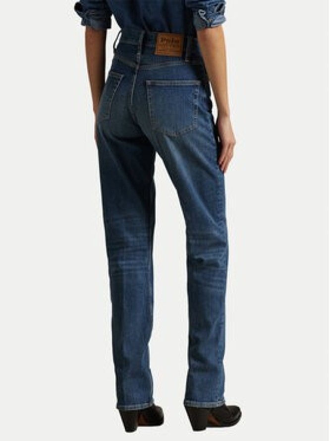 Polo Ralph Lauren Jeansy 211969392001 Granatowy Straight Fit