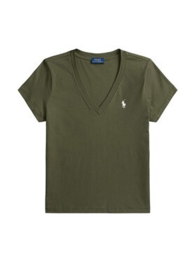 Polo Ralph Lauren T-Shirt 211B14611005 Zielony Regular Fit