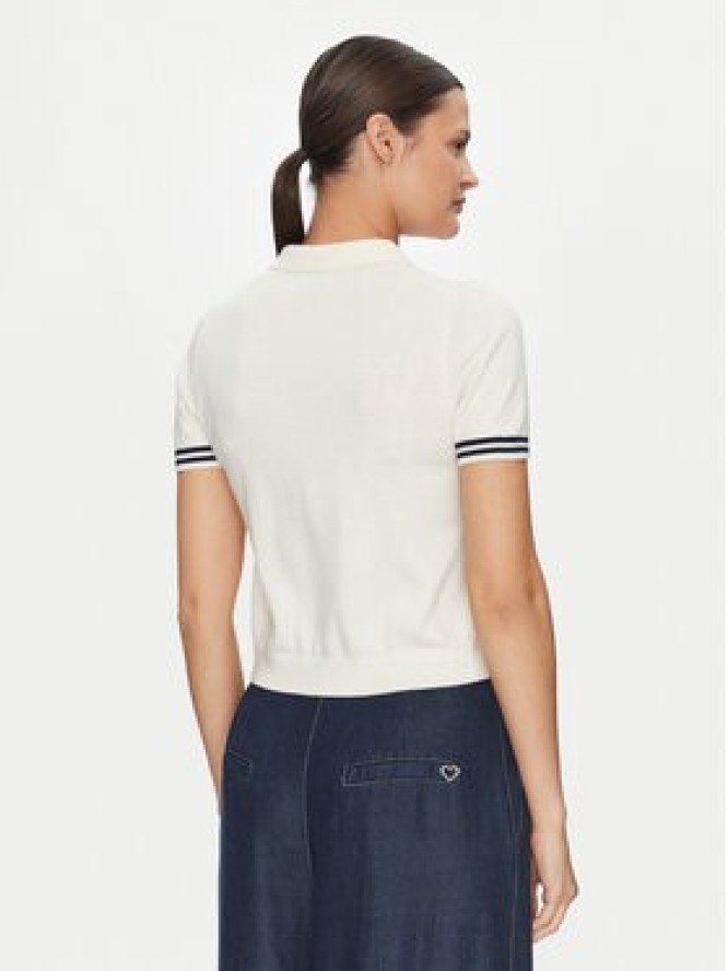 Guess Jeans Sweter W5GR03 Z3HO2 Écru Regular Fit