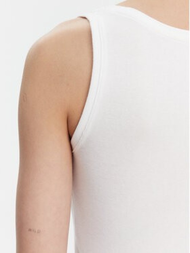 Gap Top 540670-02 Biały Slim Fit