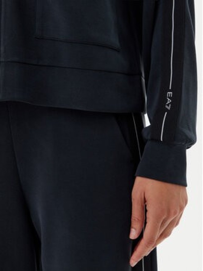 EA7 Emporio Armani Bluza 7W000171 AF12643 UC001 Czarny Regular Fit