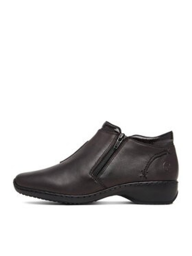 Rieker Botki CEO-L3882-25 Brązowy ciemny
