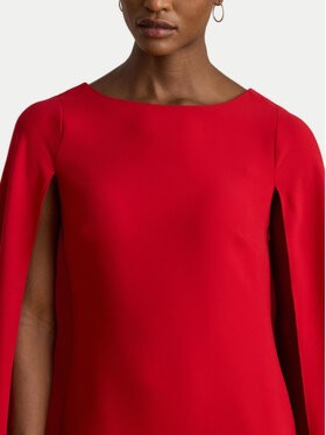LAUREN RALPH LAUREN Sukienka koktajlowa 253980921004 Czerwony Slim Fit