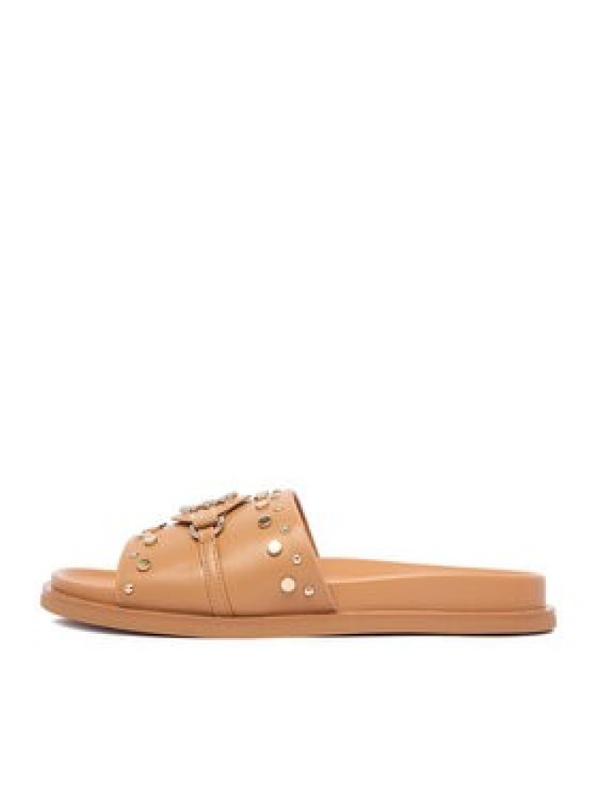 Nine West Klapki EO-TL758-1 Brązowy jasny