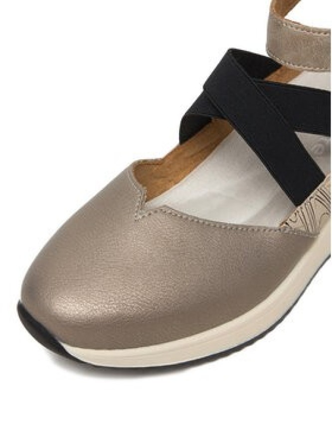 Remonte Półbuty D2411-90 Beżowy