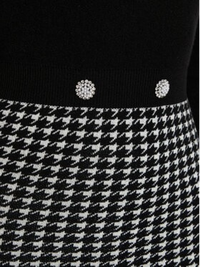 Guess Sukienka dzianinowa W5RK12 Z3KX0 Czarny Slim Fit