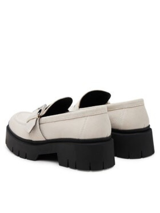 HUGO Loafersy 50541731 Écru