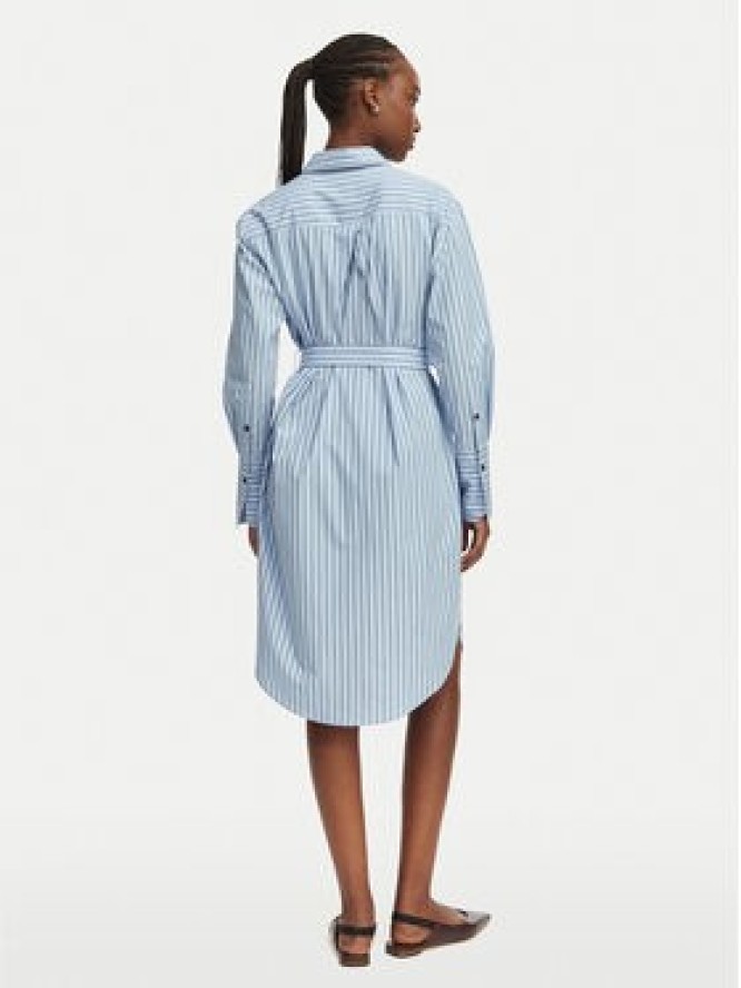 BOSS Sukienka koszulowa C_Delegant_3 50561950 Niebieski Regular Fit