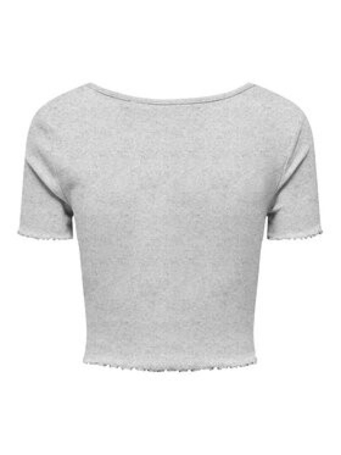 ONLY T-Shirt Betty 15311919 Szary Regular Fit