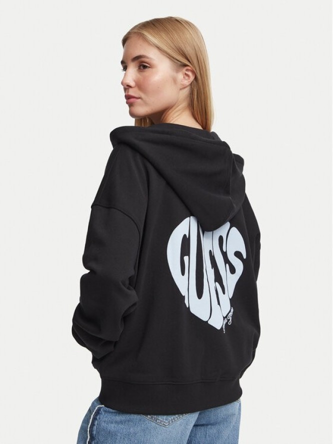 Guess Jeans Bluza 184165 Czarny Classic Fit