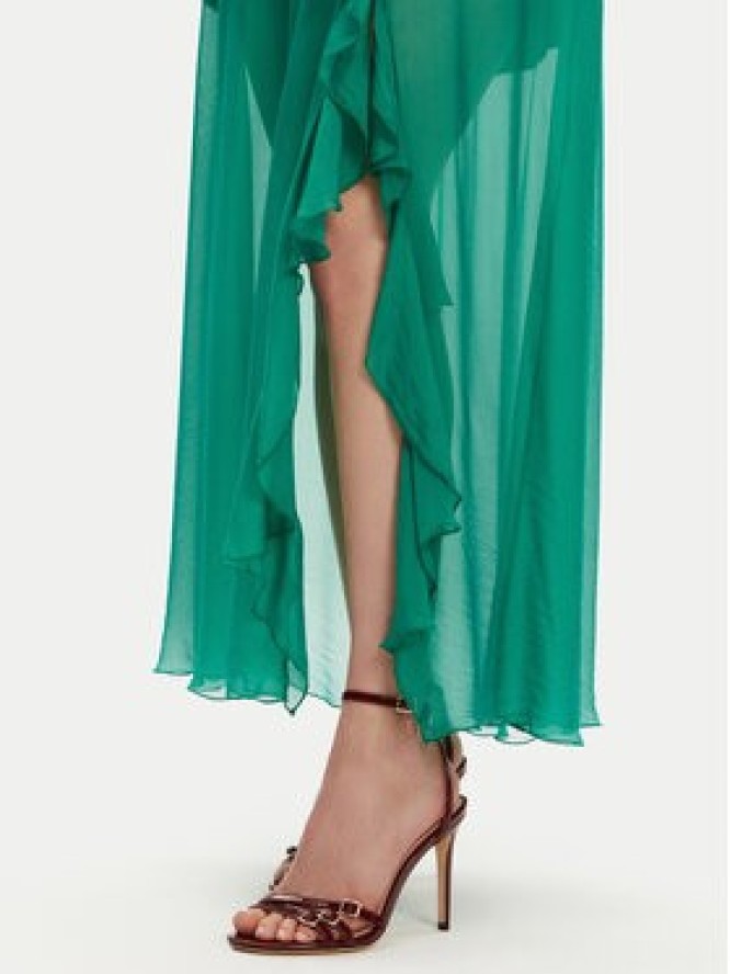 Haveone Sukienka letnia AFF-N013 Zielony Loose Fit