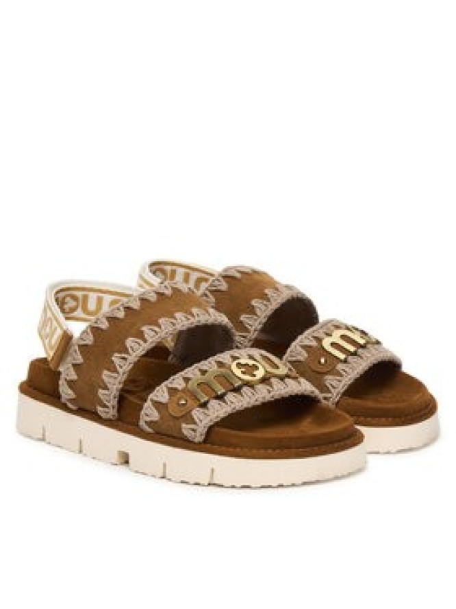 Mou Sandały MU.SW461001A Brązowy