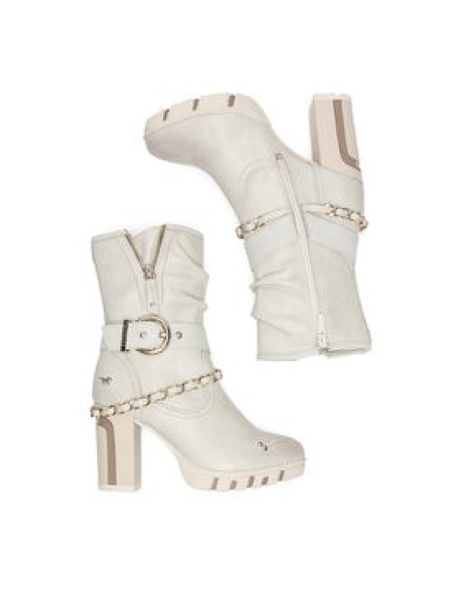 Mustang Botki 1363-505 Biały