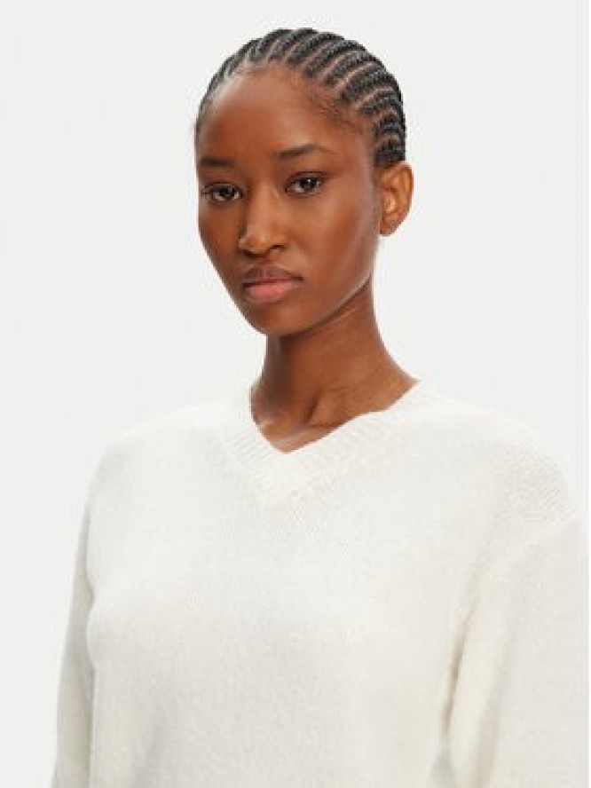 HUGO Sweter Solanu 50545092 Écru Regular Fit