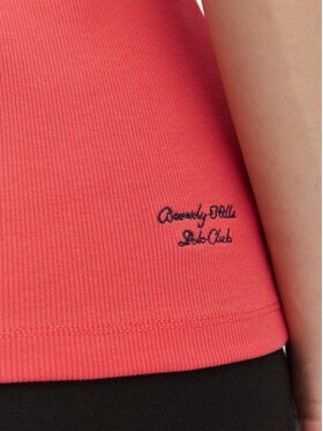 Beverly Hills Polo Club Top P-SS26W-TK550000 Koralowy Regular Fit