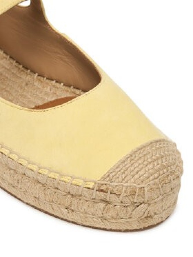 LAUREN RALPH LAUREN Espadryle 802P06401005 Żółty