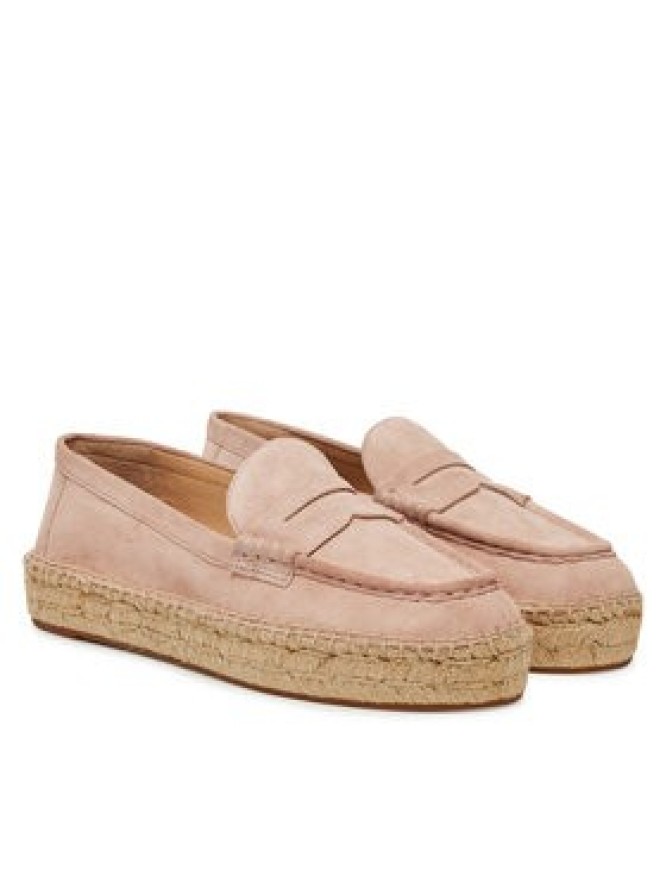 LAUREN RALPH LAUREN Espadryle Luize 802953958009 Różowy