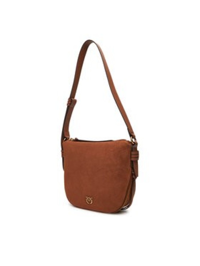 PINKO Torebka Hobo Zip Around Mini Al 25-26 PLTT 105332 A2JH Brązowy