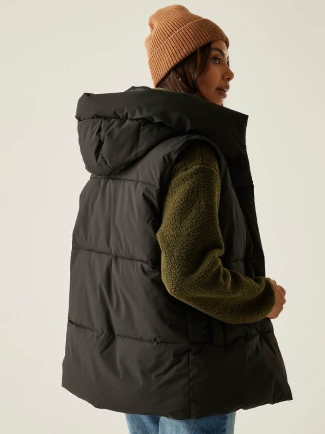 Regatta Kamizelka pikowana "Kelse" w kolorze czarnym rozmiar: 44