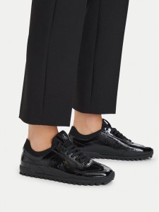 Calvin Klein Sneakersy Low Profile Run Mg Pol Mix Mat HW0HW03284 Czarny