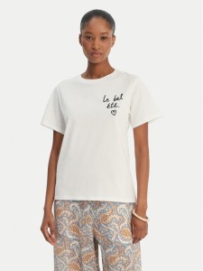 Weekend Max Mara T-Shirt Bora 2615971042 Biały Regular Fit