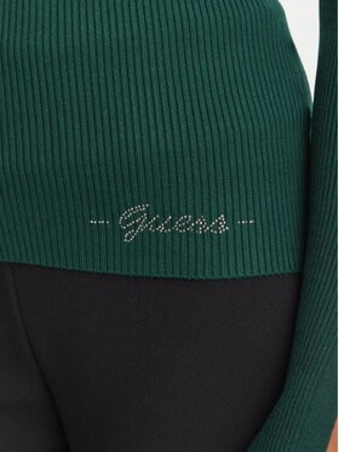 Guess Golf W6BR29 Z1417 Zielony ciemny Slim Fit