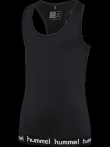 hummel hmlNANNA TOP – elastyczny top z poliestru – BLACK