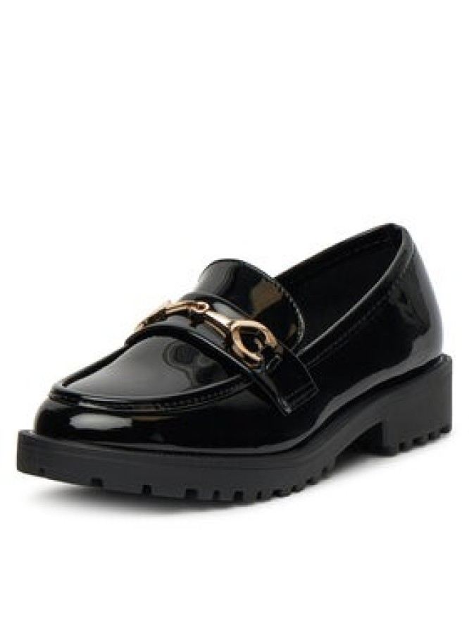 DeeZee Loafersy HXG2108-90 Czarny