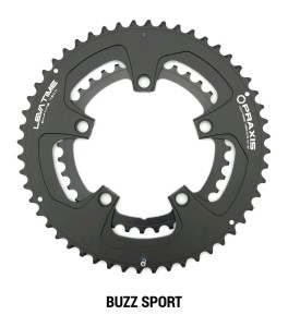 Praxis Top Buzz Sport zębatka 110BCD 52/36T Czarna
