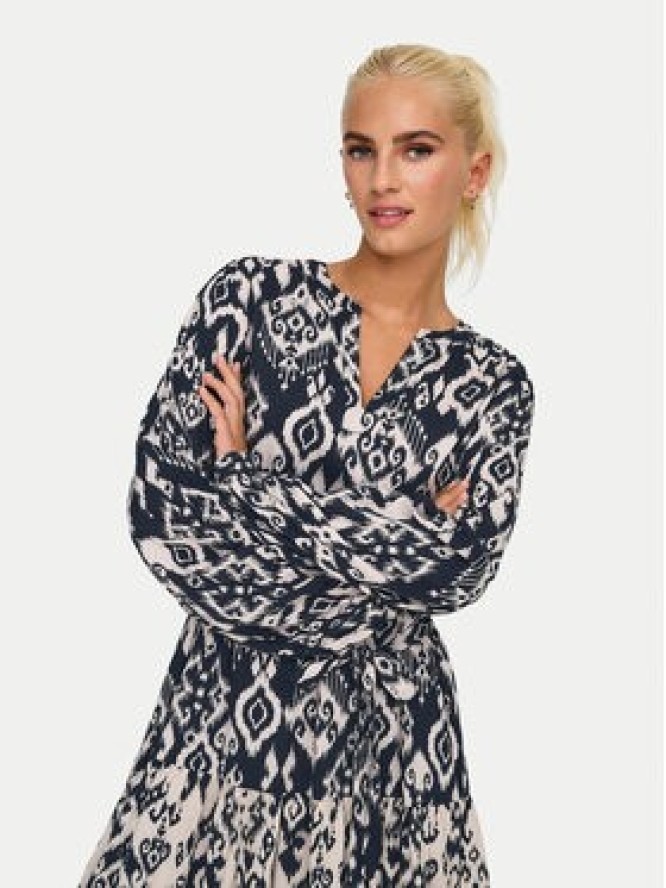 JDY Sukienka letnia Tiger 15344999 Czarny Regular Fit