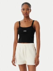 Guess Top V6GP16 K3180 Czarny Regular Fit