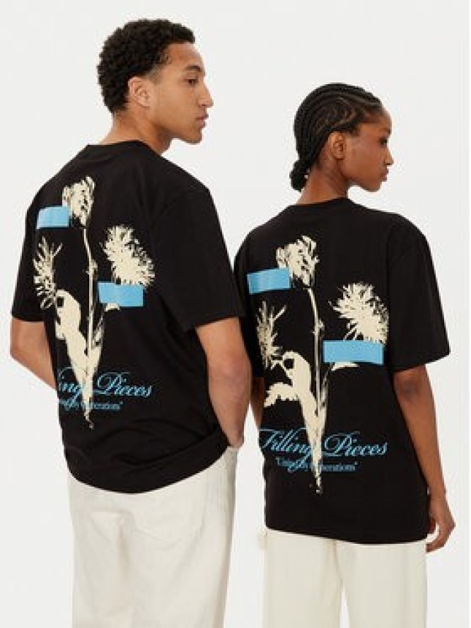 Filling Pieces T-Shirt Unisex Gardener 7449985 Czarny Regular Fit