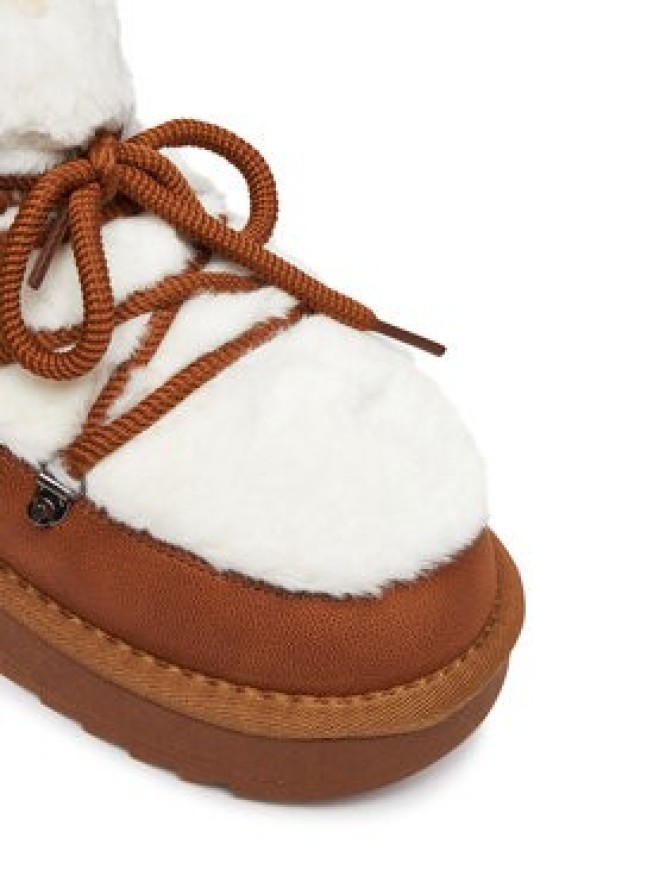 D.Franklin Śniegowce DFSH370011 Brązowy