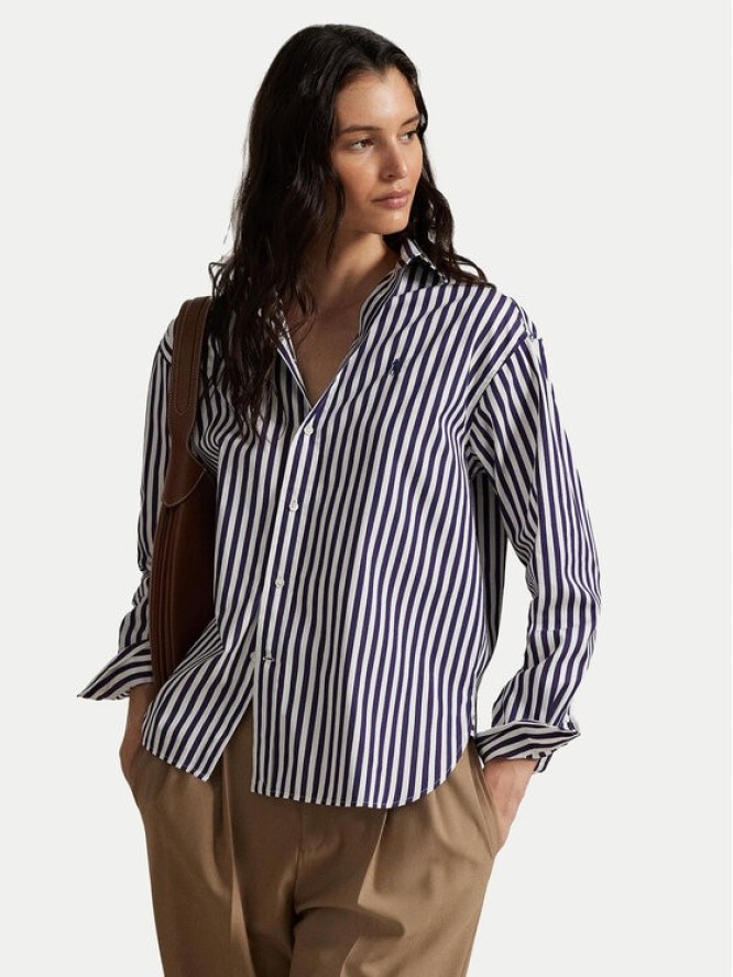 Polo Ralph Lauren Koszula 211910743030 Fioletowy Regular Fit