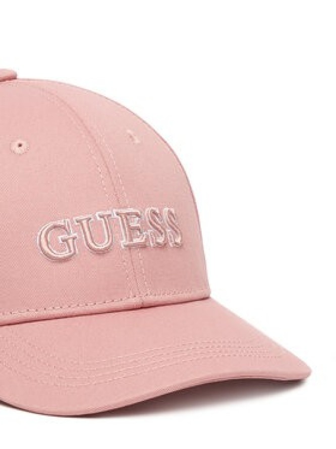Guess Czapka z daszkiem AW5360 COT01 Różowy