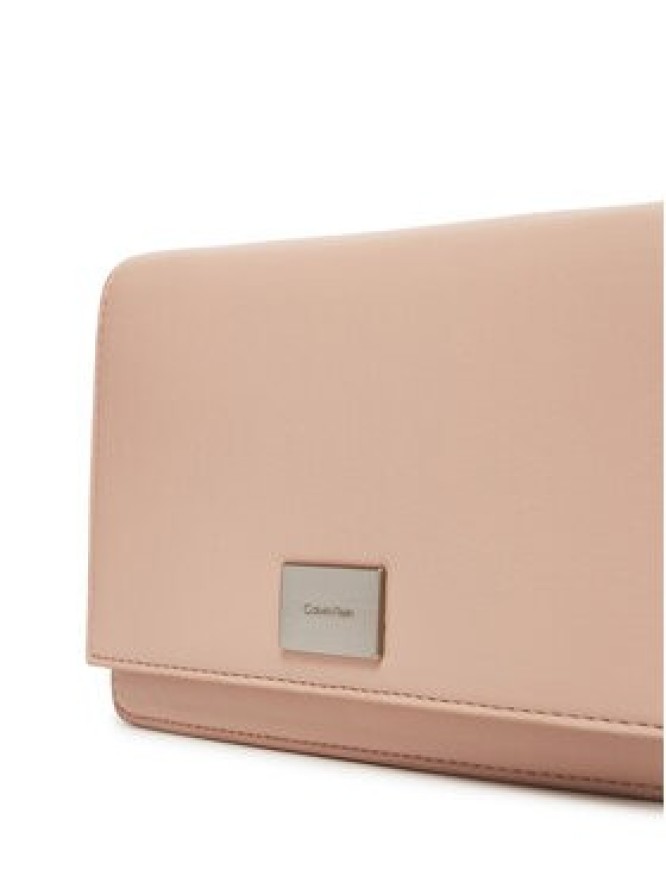 Calvin Klein Torebka Hardware Flap Crossbody K60K612967 Różowy