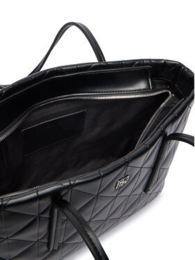 Calvin Klein Torebka Quilted Small Tote LV04F3325G Czarny