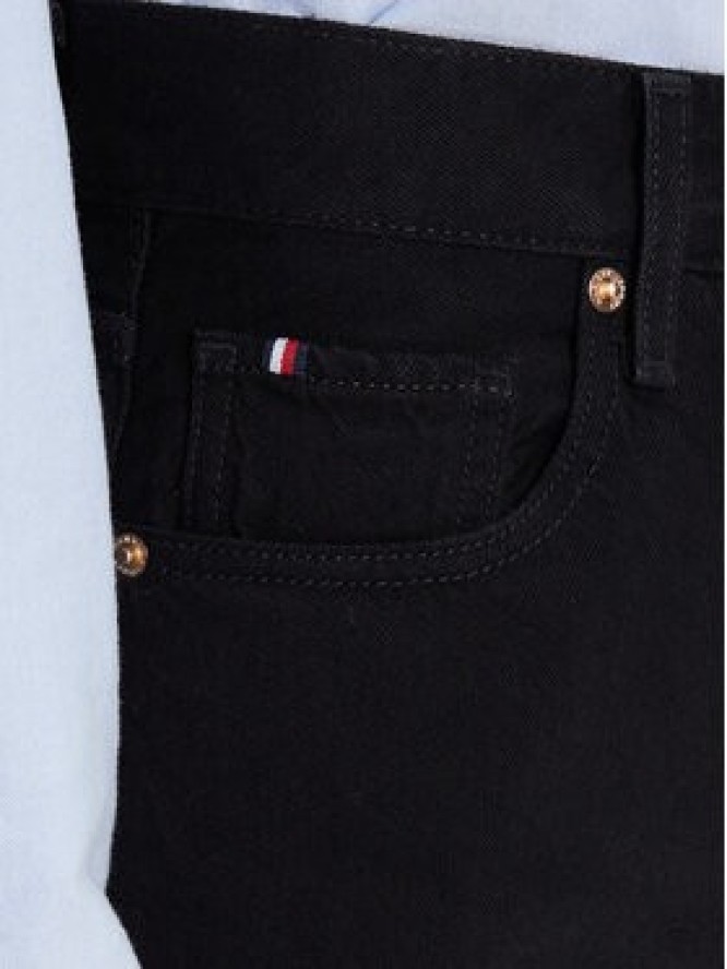 Tommy Hilfiger Jeansy 70's WW0WW48254 Czarny Wide Leg