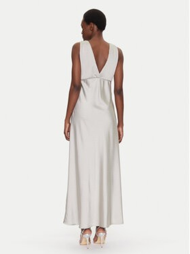 Dixie Sukienka wieczorowa AICHJMVA Srebrny Regular Fit