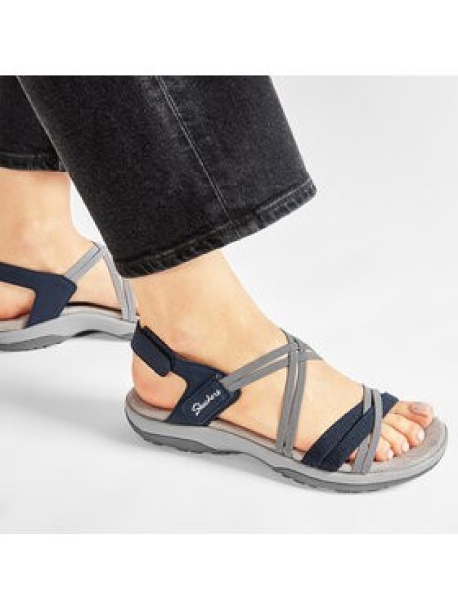 Skechers Sandały Takes Two 163112/NVY Granatowy
