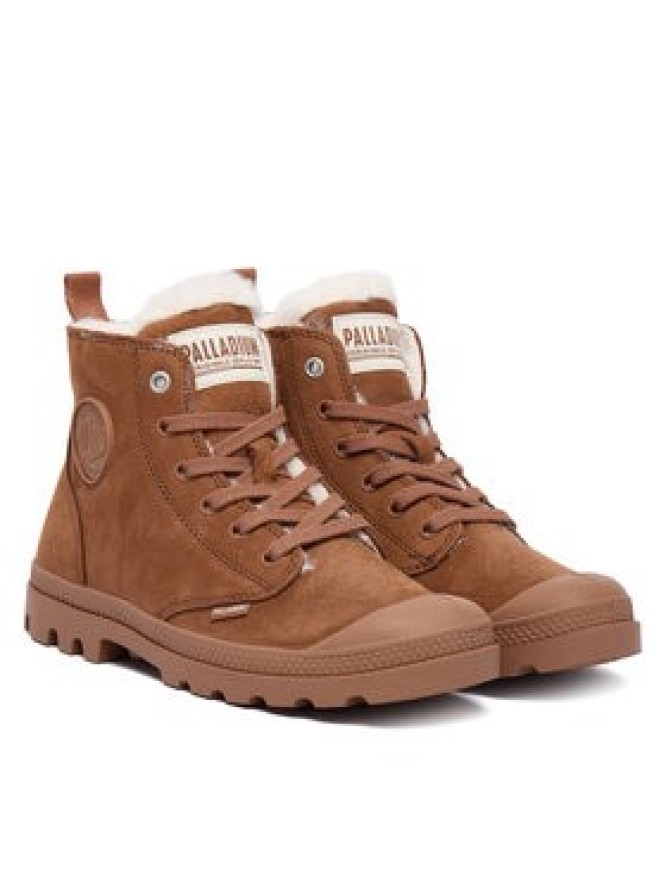Palladium Trapery Pampa Hi Zip Wl 95982-291-M Brązowy