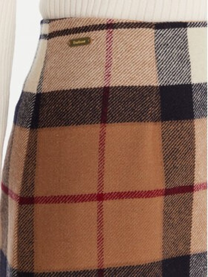 Barbour Spódnica mini Rosa LSK0064BR37 Beżowy Regular Fit