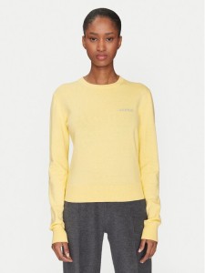 2NDDAY Sweter Lance 2252340408 Żółty Regular Fit