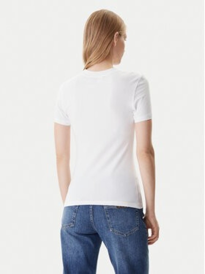 Versace Jeans Couture T-Shirt 79HAHT02 CJ03T Biały Regular Fit