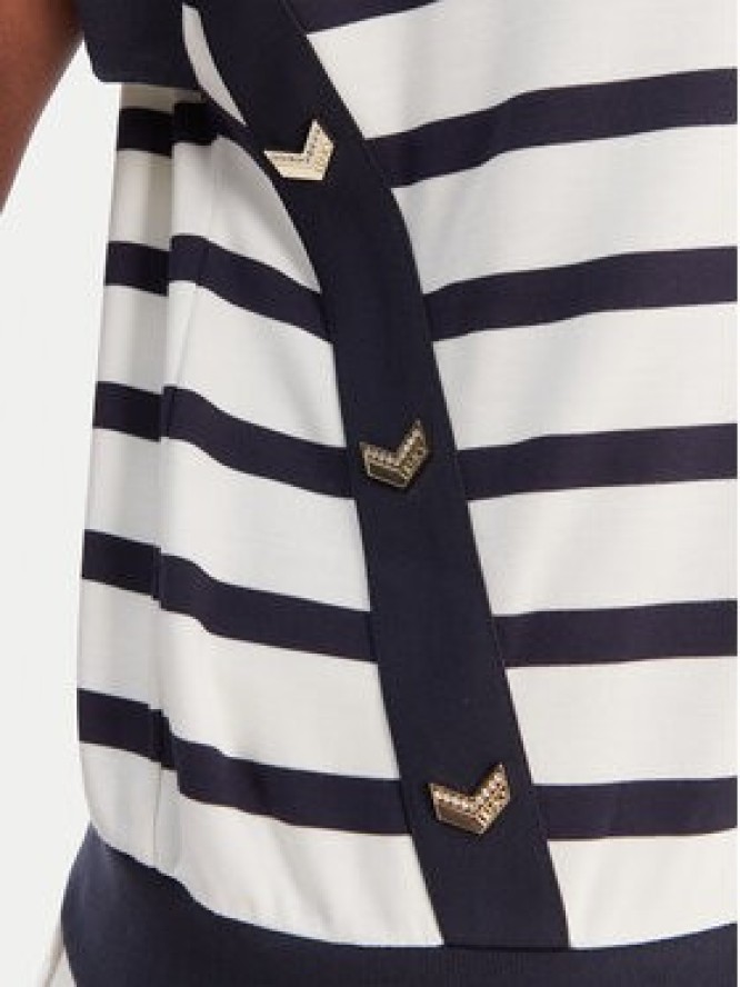 Liu Jo Sport Bluzka TA6084 J3867 Granatowy Relaxed Fit