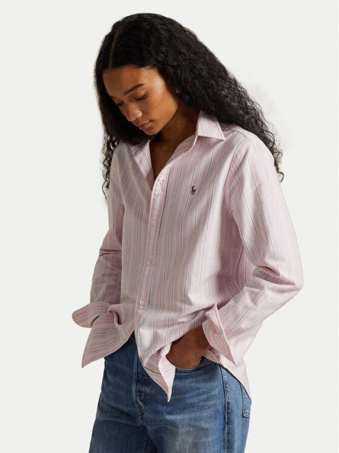 Polo Ralph Lauren Koszula 211970739502 Różowy Relaxed Fit